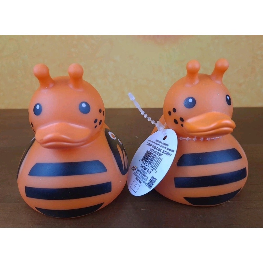 BUTTERFLY Rubber Duck Target Bullseye‎ Playground Summer 2025 Lot Of 2